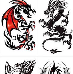 tetovačky s draky a mystickými motivy