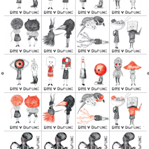 reklamní tetovačky pro Divadlo v Dlouhé reklamní tetovačky pro Divadlo v Dlouhé